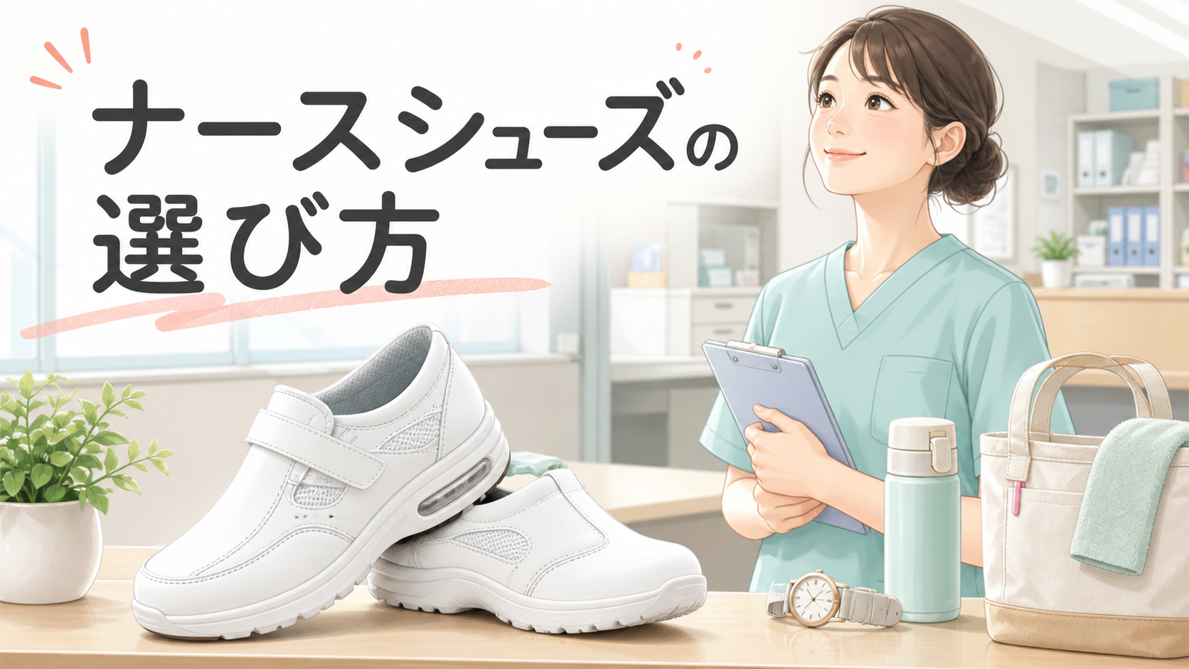 看護師におすすめのナースシューズの選び方